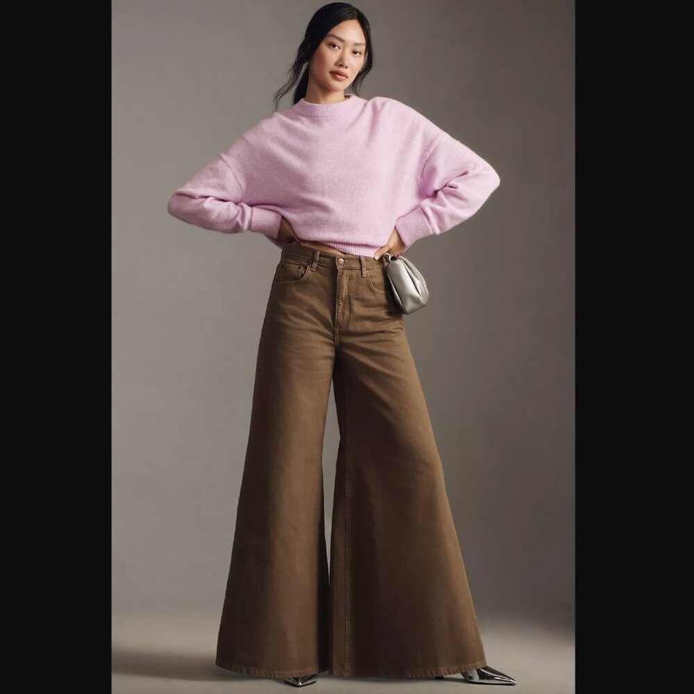 Anthropologie Pilcro Wide-leg Jeans